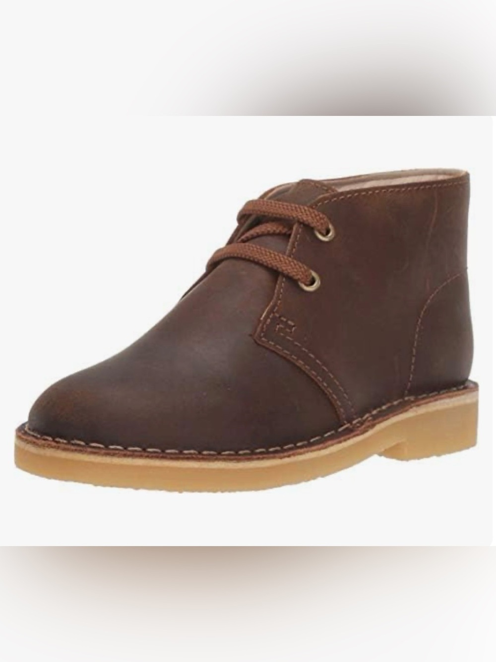 Clarks Desert Boot Kids Beeswax Little Kid Size US 10 W
